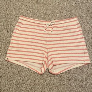 High Waisted Striped Shorts